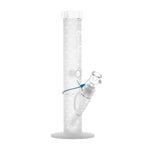 CannaDrop-AFG Glass Pipes Clear Cookies V Straight Tube Glass Water Pipe