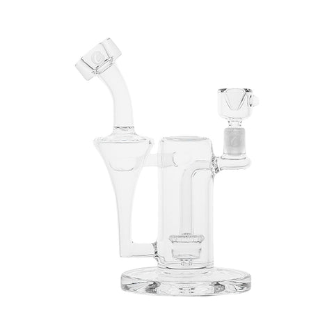 CannaDrop-AFG Water Pipes Cookies Recycler Glass Water Pipe - 8.75" / 14mm F