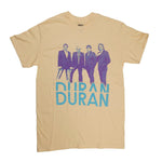 CannaDrop-AFG Apparel Large Duran Duran Yellow Band T-Shirt: A Must-Have for Fans