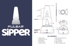 CannaDrop-AFG Pulsar Sipper Dual Use Vaporizer - Black