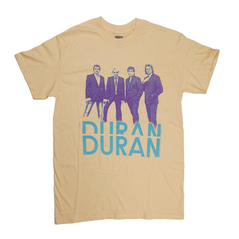 CannaDrop-AFG Apparel X-Large Duran Duran Yellow Band T-Shirt: A Must-Have for Fans