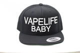 The VapeLife Store Black 'VapeLife Baby' "Locdog", "VapeLife Baby", and "VapeLife" Snap Back Hats