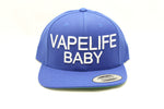 The VapeLife Store Blue 'VapeLife Baby' "Locdog", "VapeLife Baby", and "VapeLife" Snap Back Hats