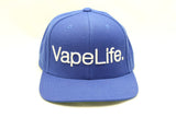 The VapeLife Store Blue 'VapeLife' "Locdog", "VapeLife Baby", and "VapeLife" Snap Back Hats