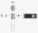 DabX DabX MK1 Rocket Titanium - Next-Gen Smart Dab Rig