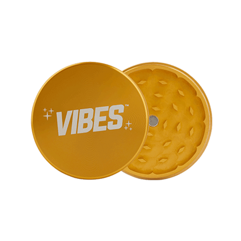 Vibes Gold / 2.5" (63mm) Vibes 2-Piece Grinder