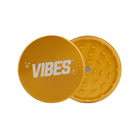 Vibes Gold / 2.5" (63mm) Vibes 2-Piece Grinder
